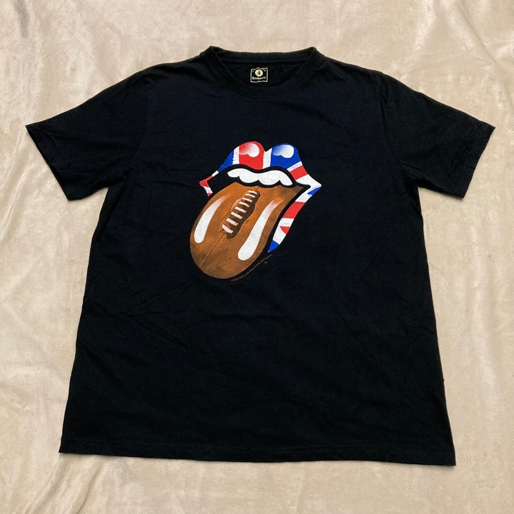 Rolling Stones 2006 Twickenham A Bigger Bang Tour T-Shirt Black Large Rockware